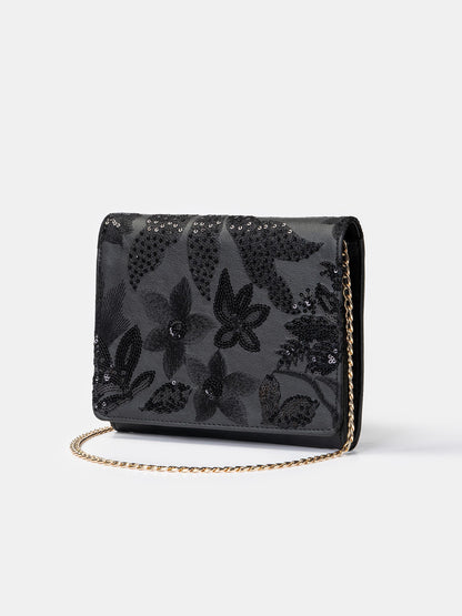 Embroidered Clutch