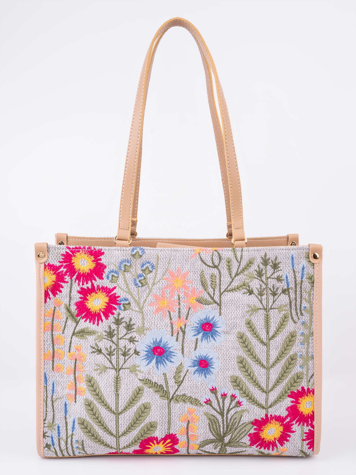 Embroidered Tote Bag