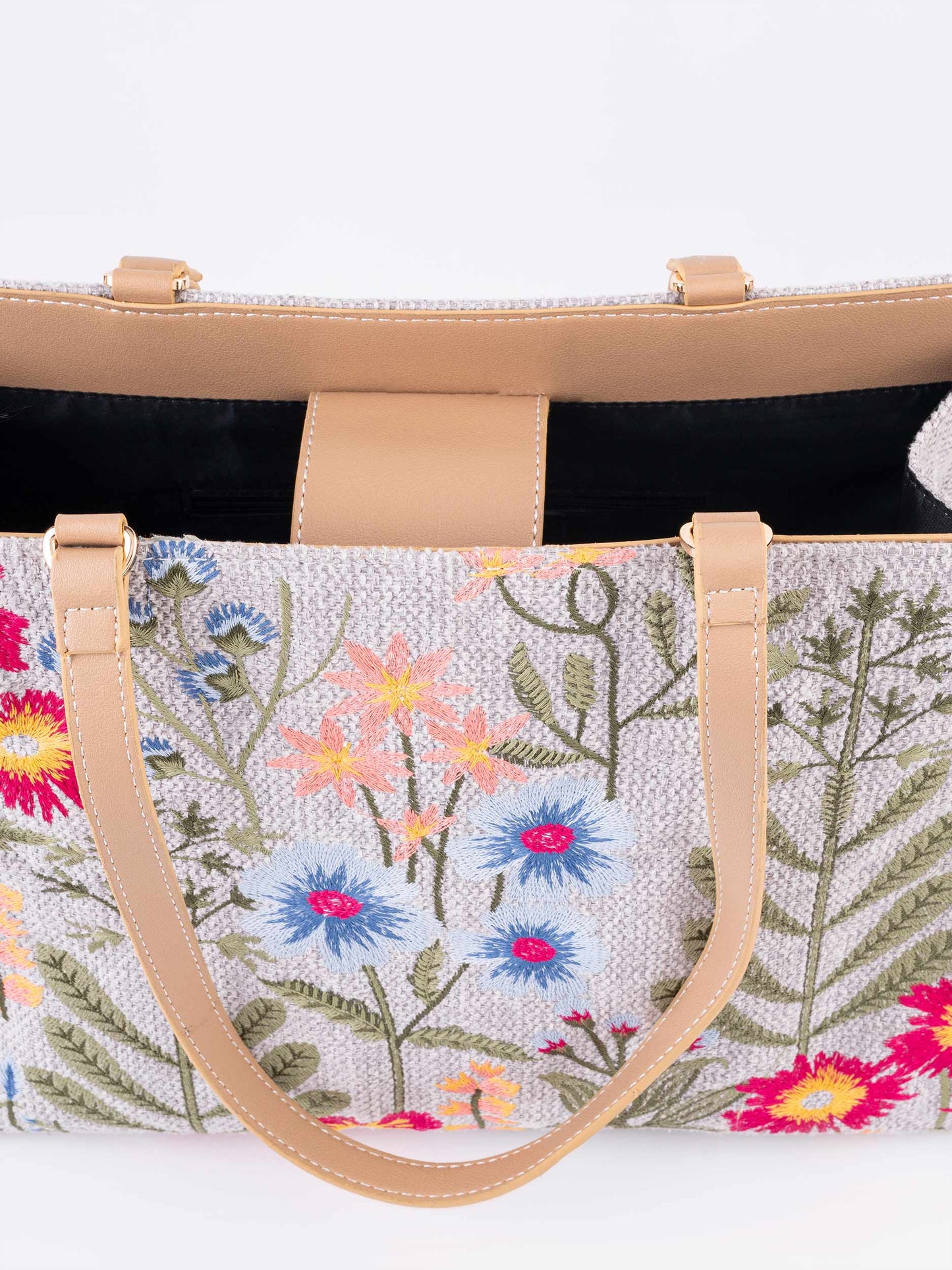 Embroidered Tote Bag