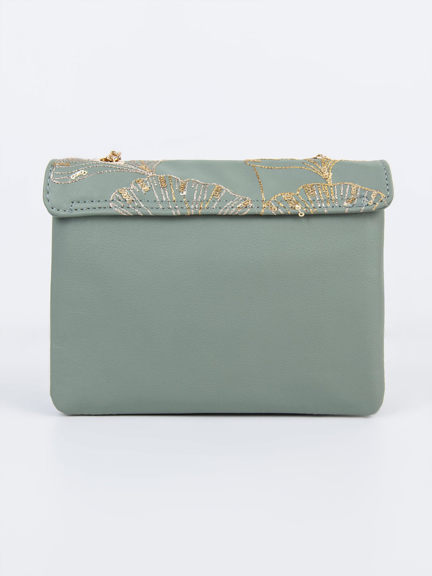 Embroidered Clutch