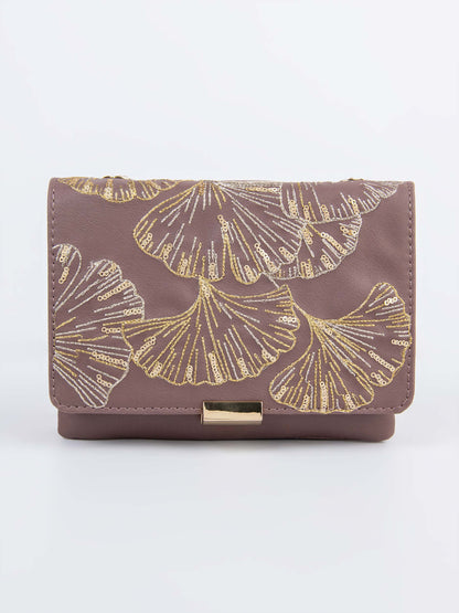 Embroidered Clutch