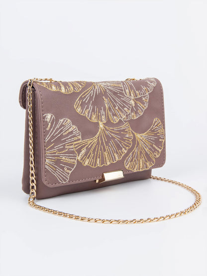 Embroidered Clutch