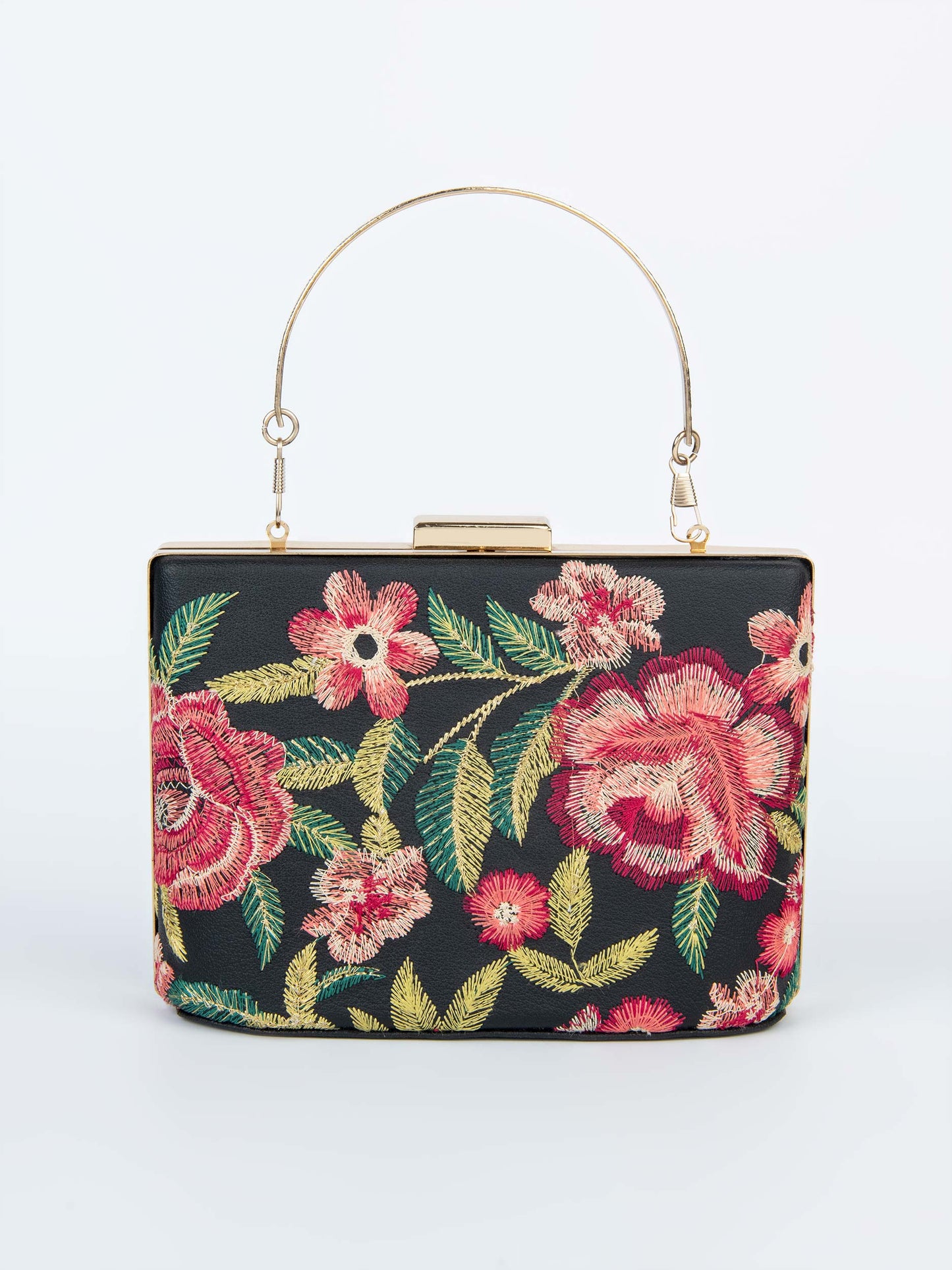 Embroidered Clutch