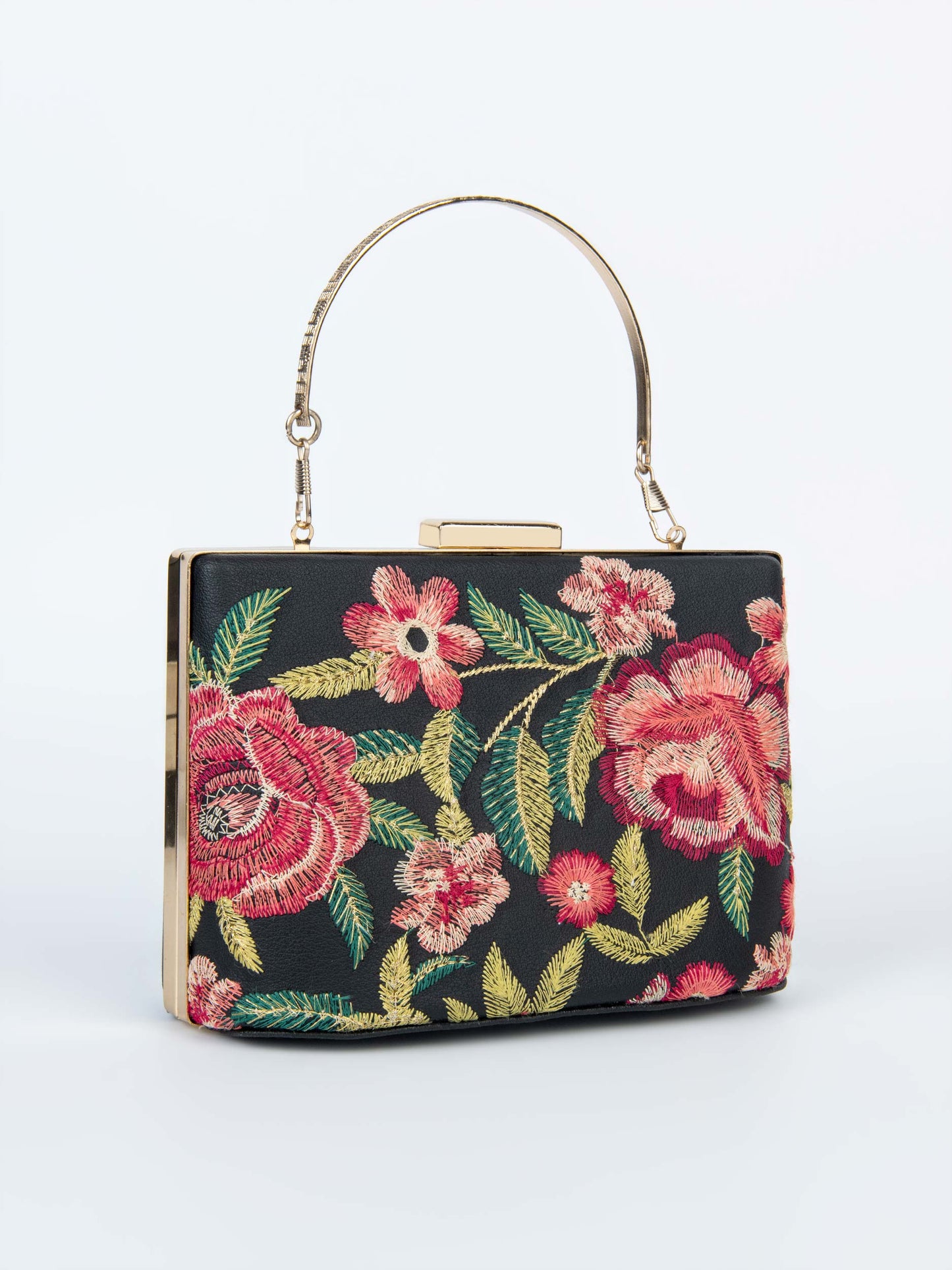 Embroidered Clutch