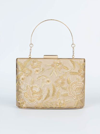 Embroidered Clutch