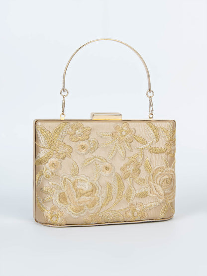 Embroidered Clutch