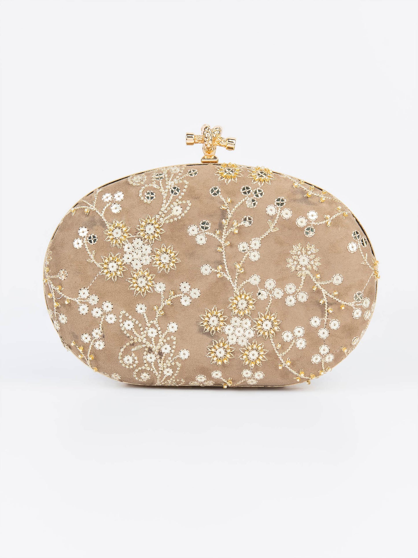Embroidered Clutch