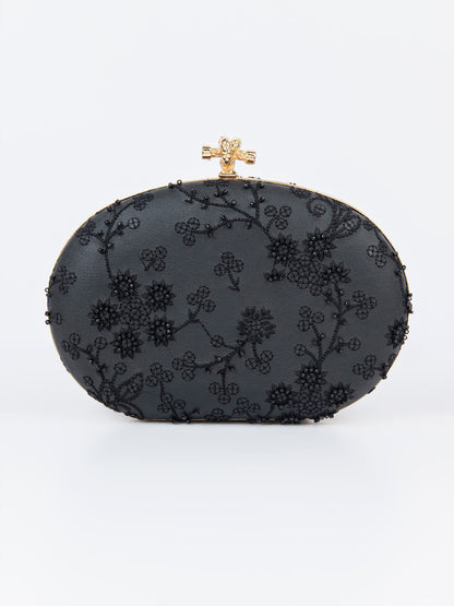 Embroidered Clutch