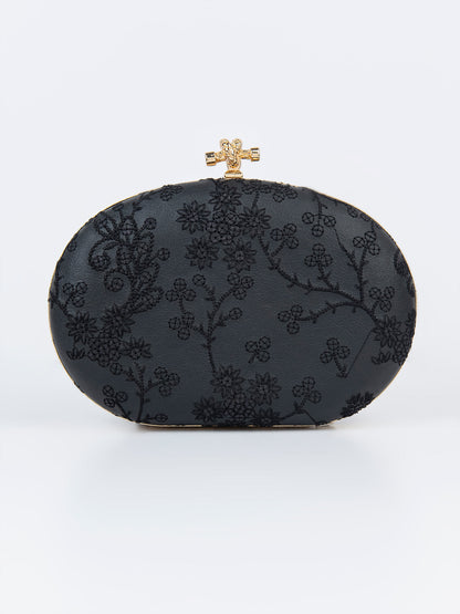 Embroidered Clutch