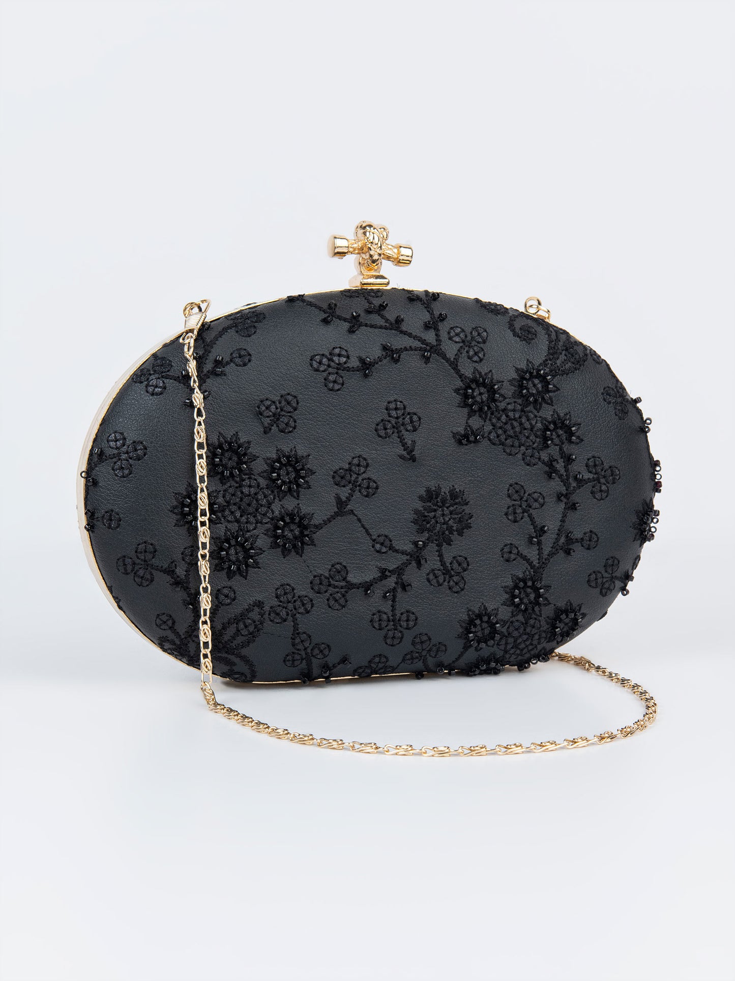 Embroidered Clutch
