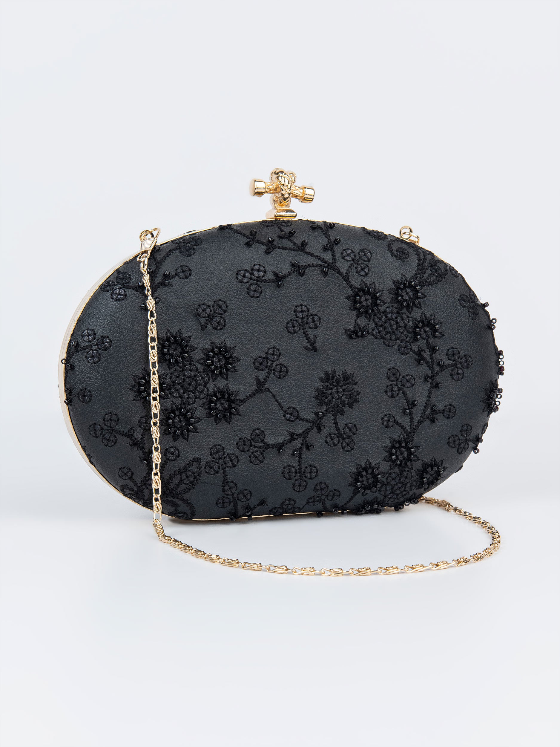 Embroidered Clutch