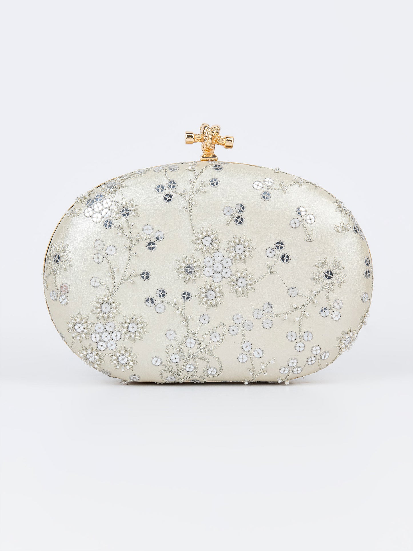 Embroidered Clutch