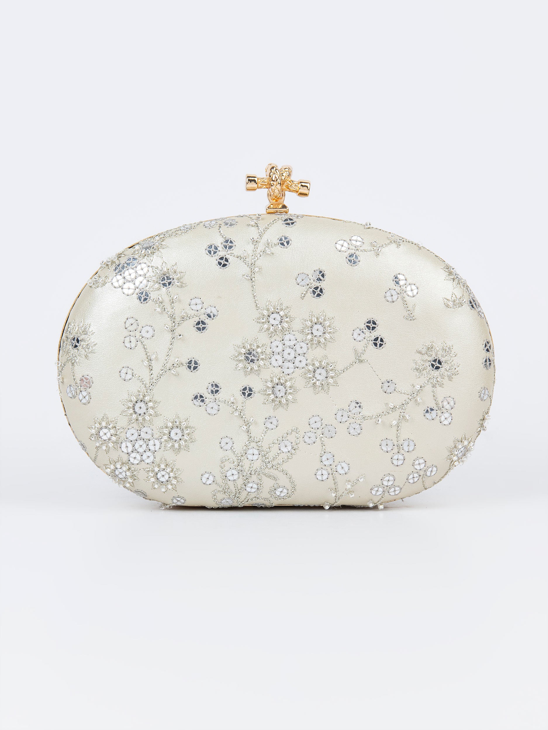 Embroidered Clutch