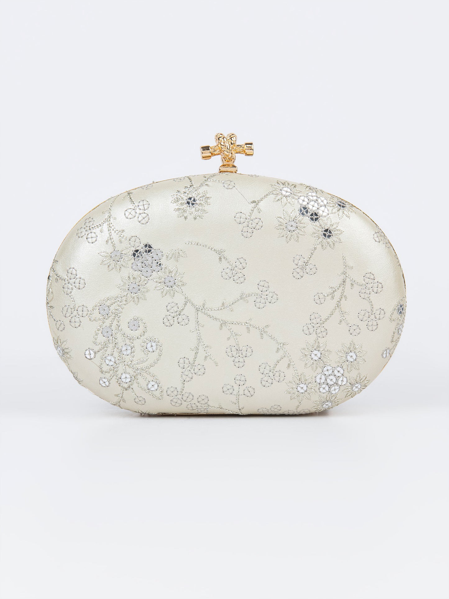 Embroidered Clutch