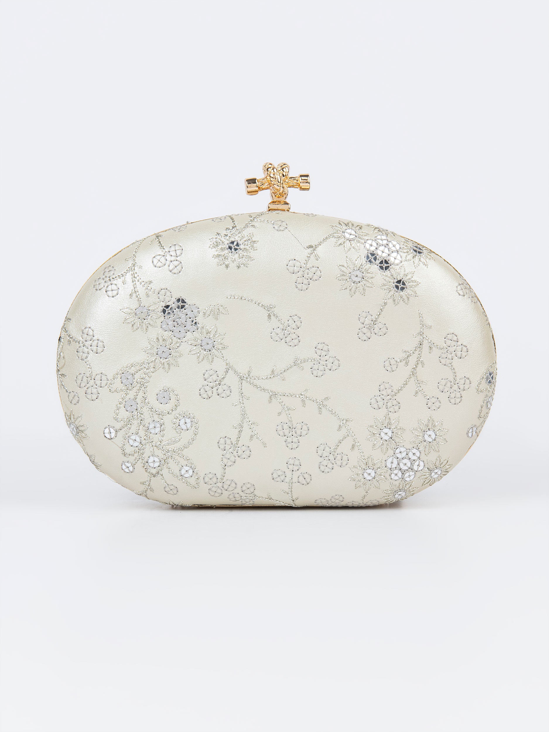 Embroidered Clutch