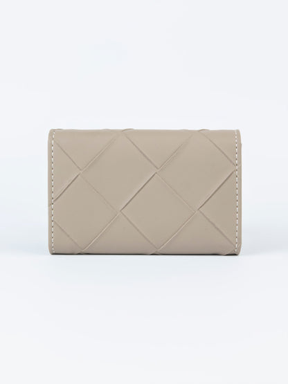 Trifold Textured Wallet