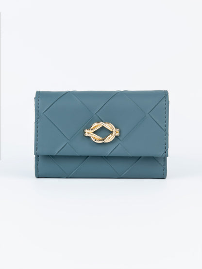 Trifold Textured Wallet