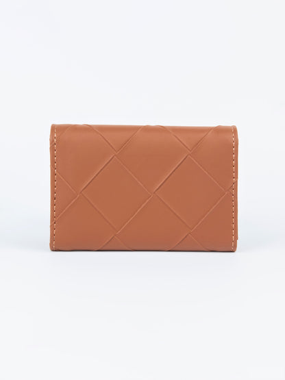 Trifold Textured Wallet