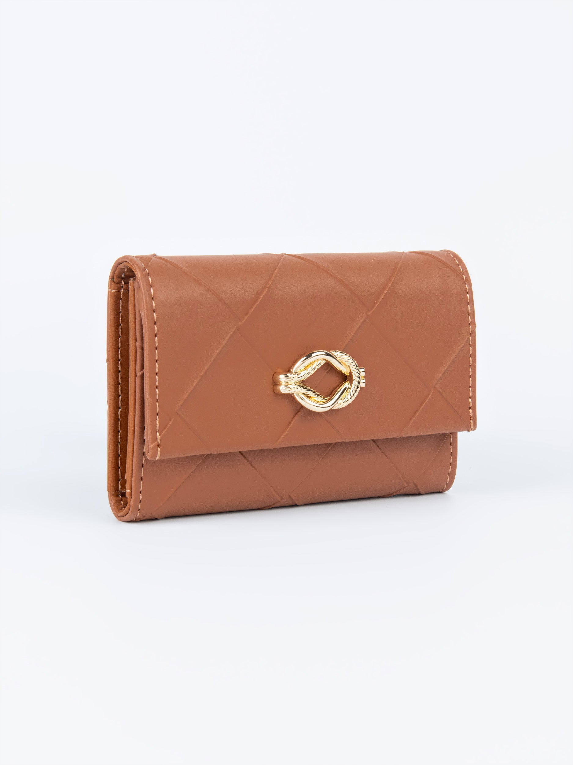 Trifold Textured Wallet