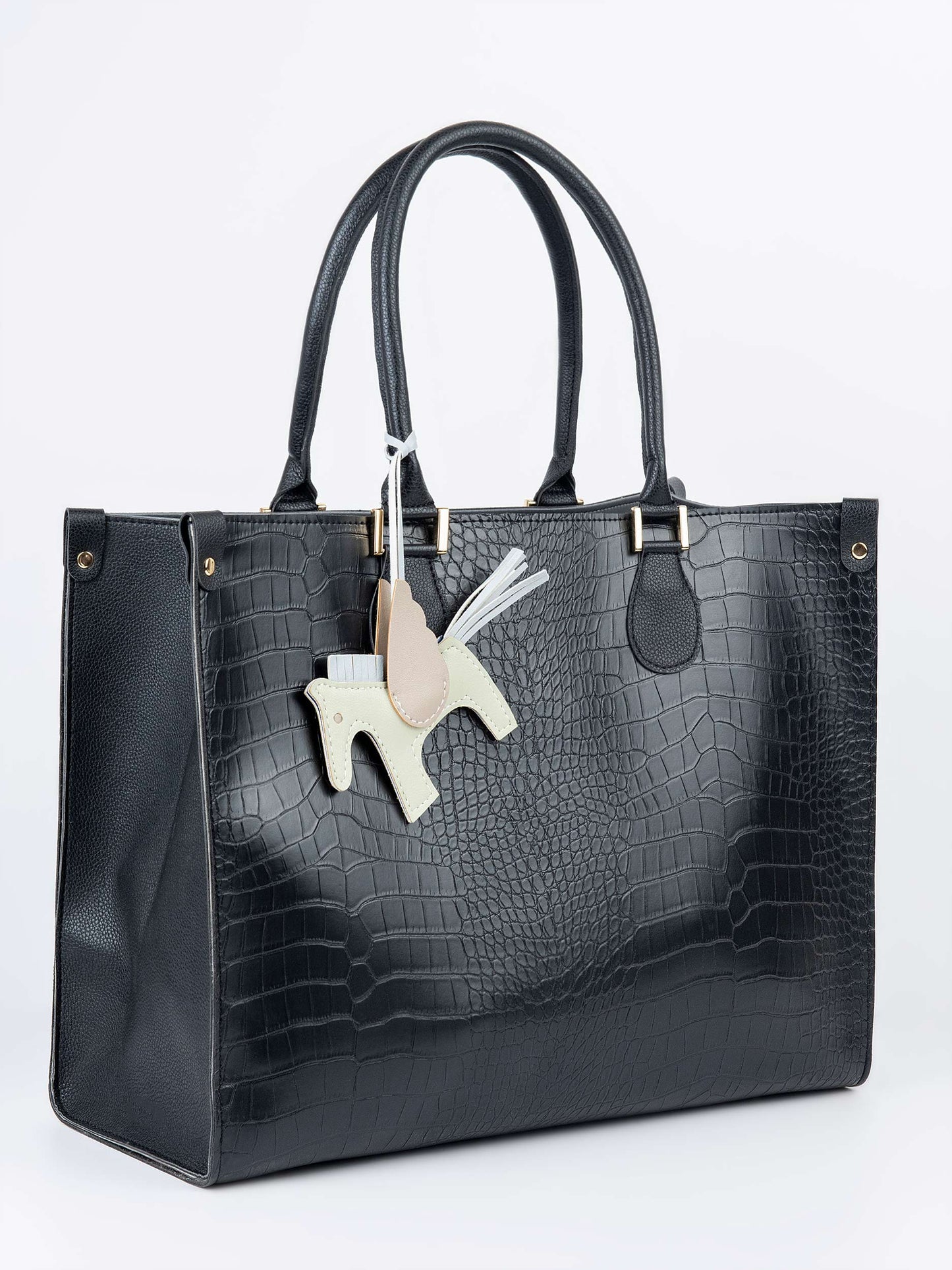 Textured Tote Bag