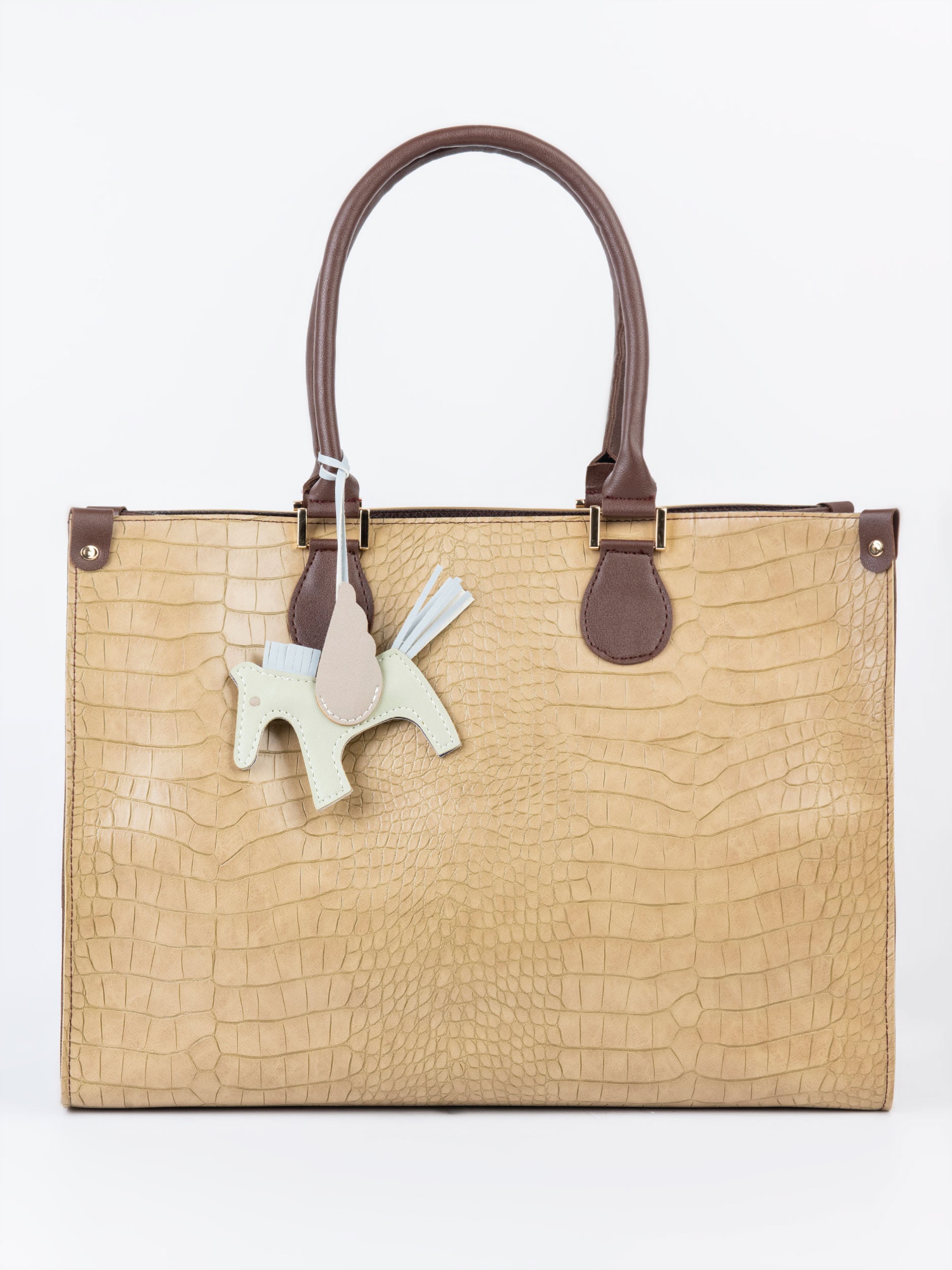 Textured Tote Bag