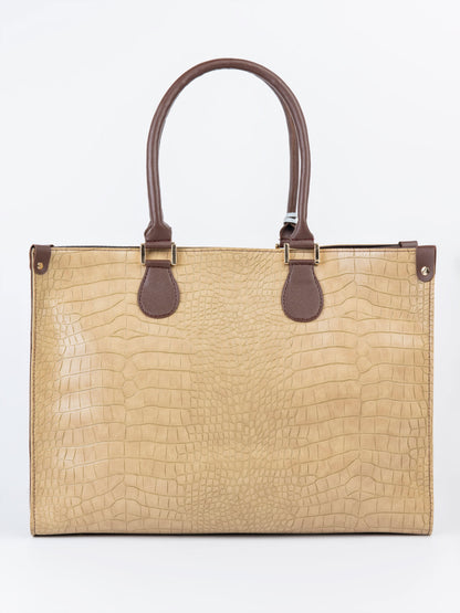 Textured Tote Bag