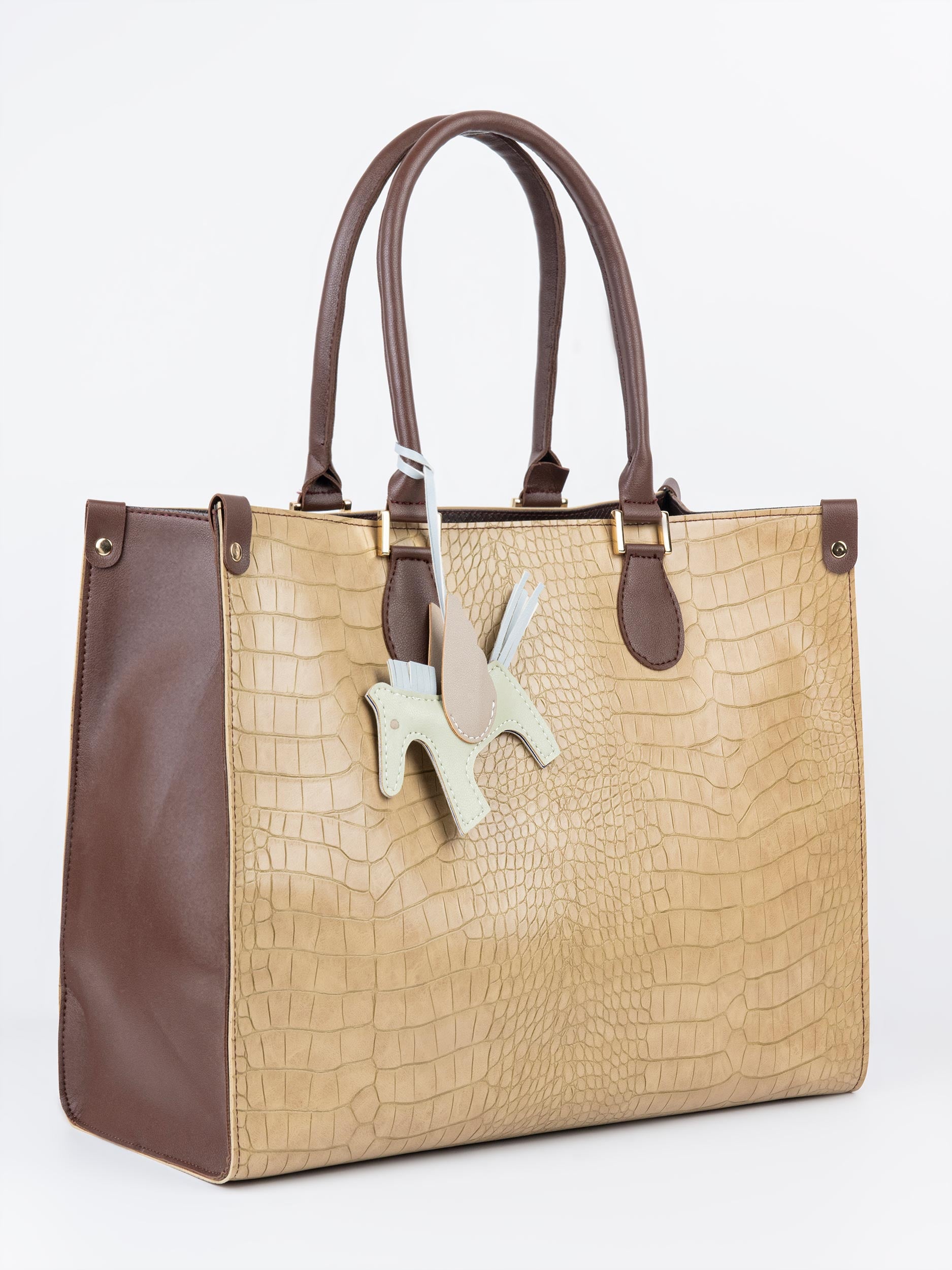 Textured Tote Bag