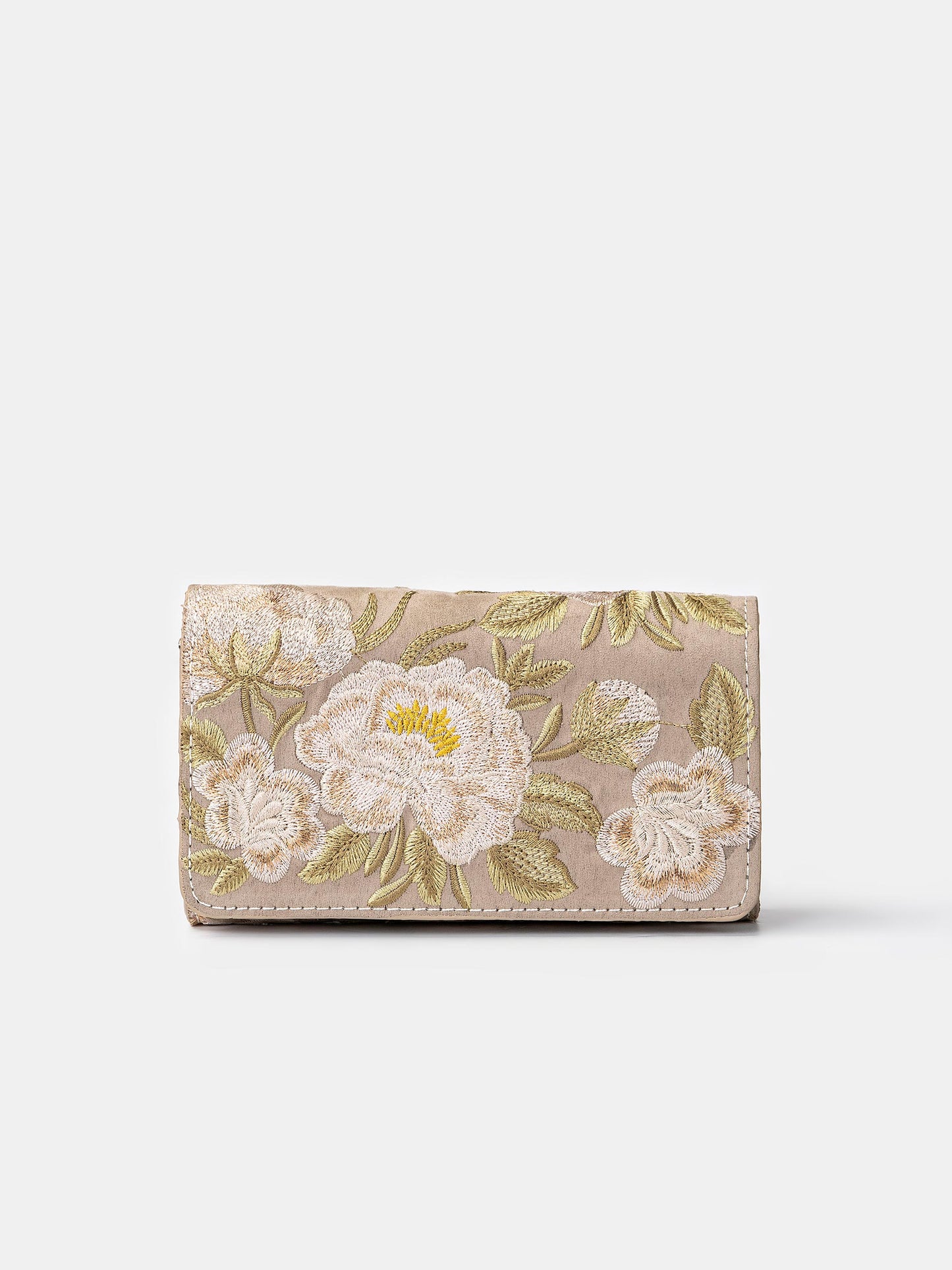 Embroidered Clutch