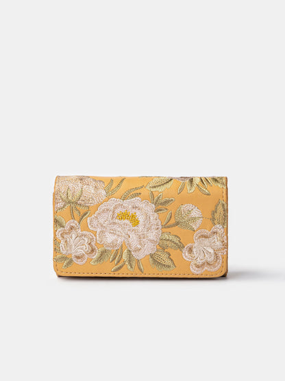 Embroidered Clutch