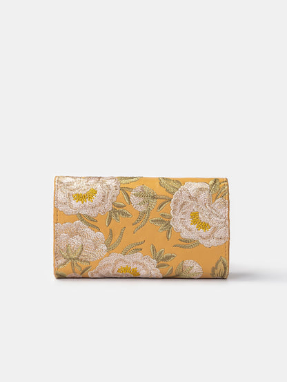 Embroidered Clutch