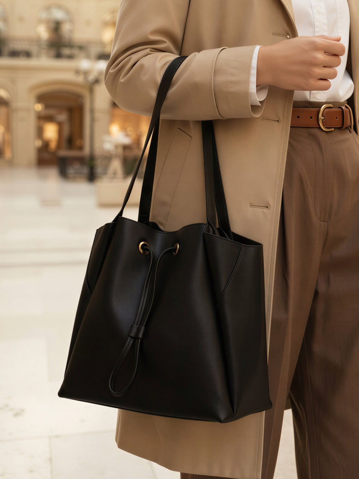 Structured Tote Bag