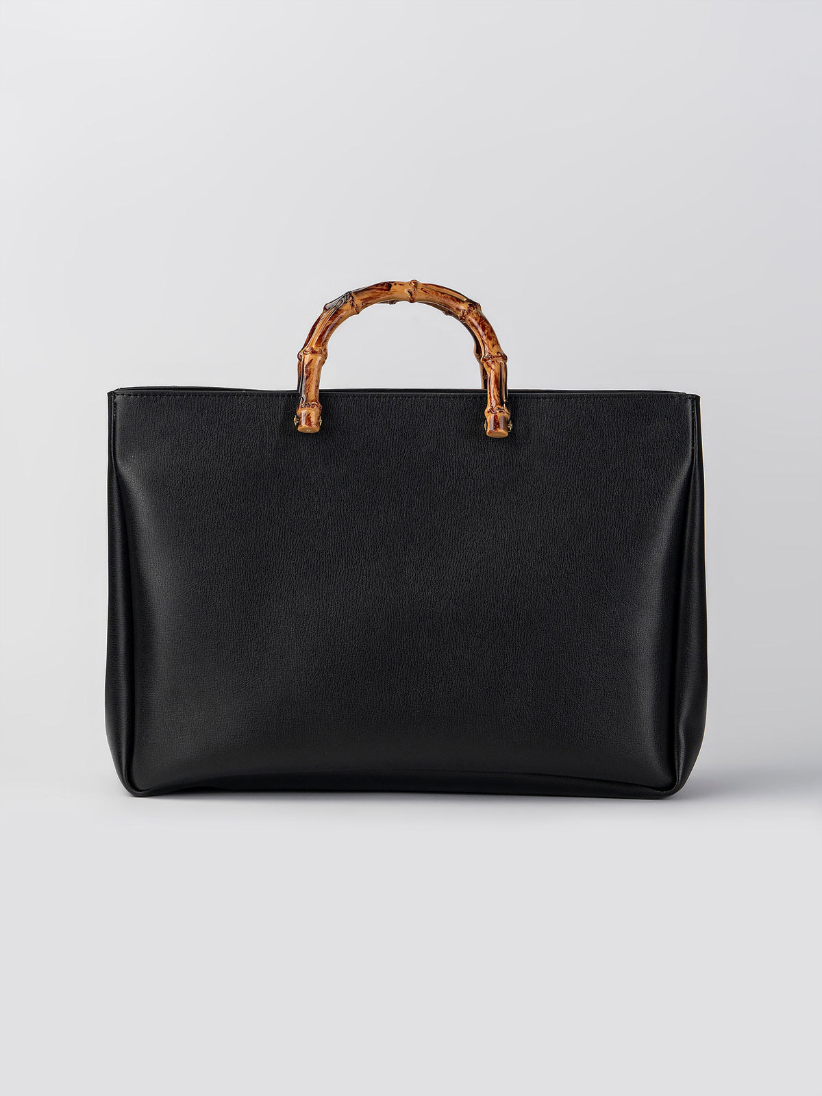 Bamboo-Handle Bag