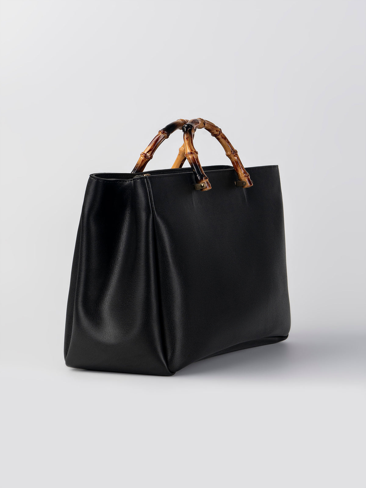 Bamboo-Handle Bag