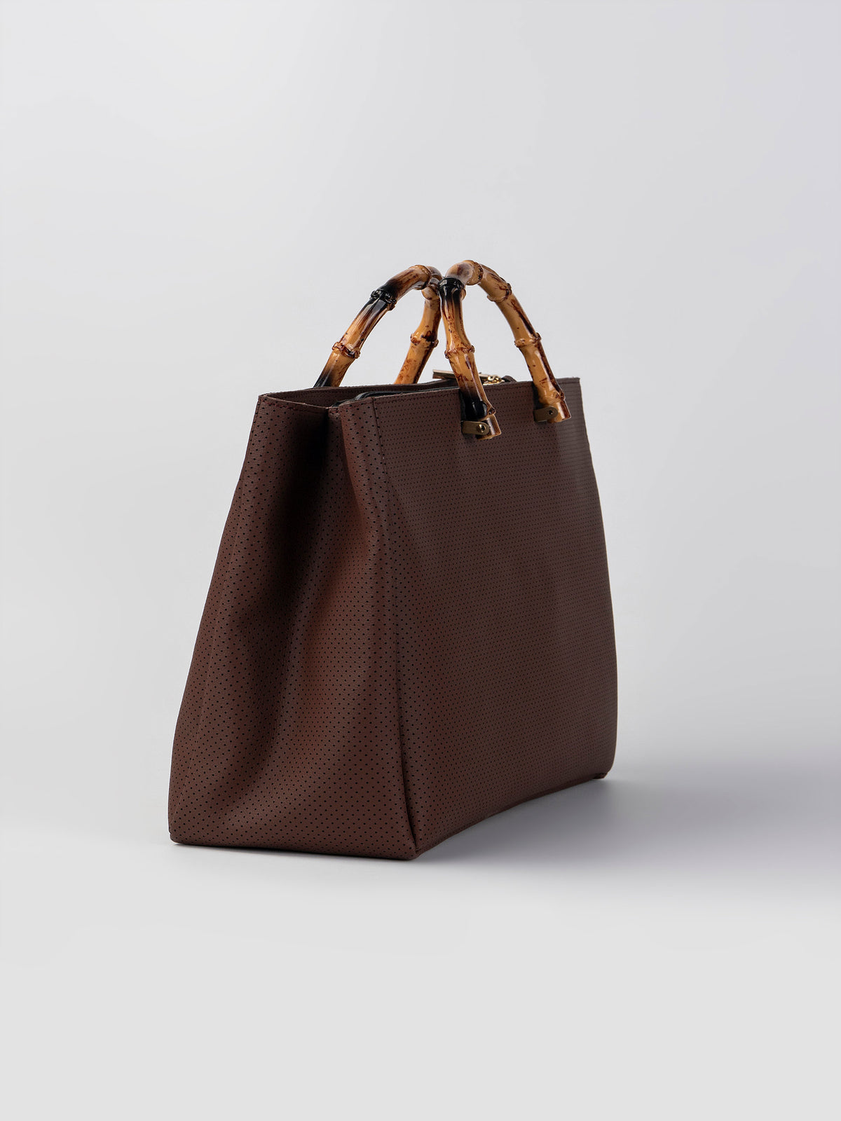 Bamboo-Handle Bag