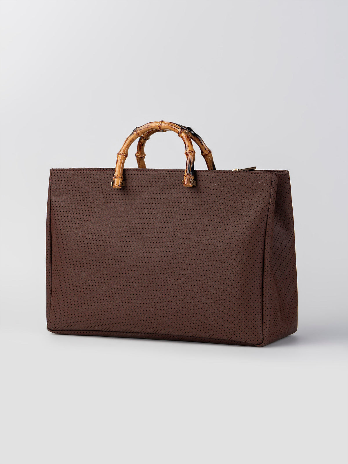 Bamboo-Handle Bag