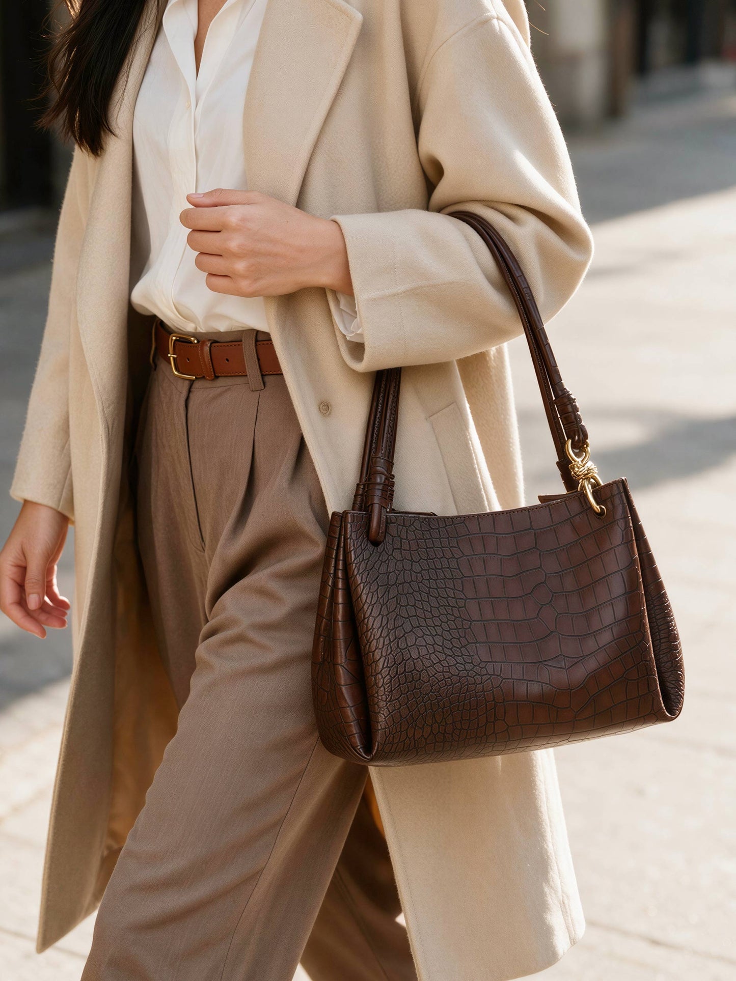Croco Handbag