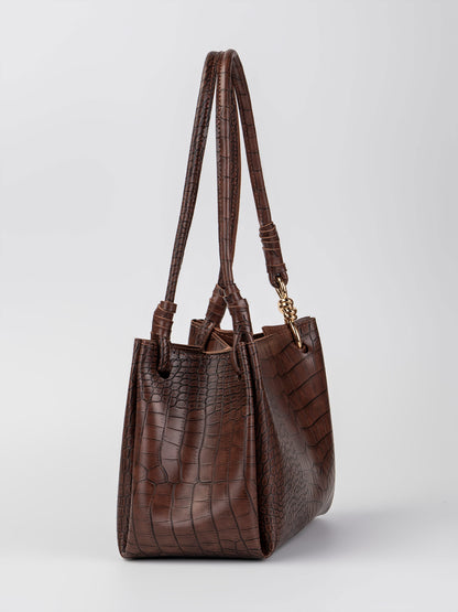 Croco Handbag
