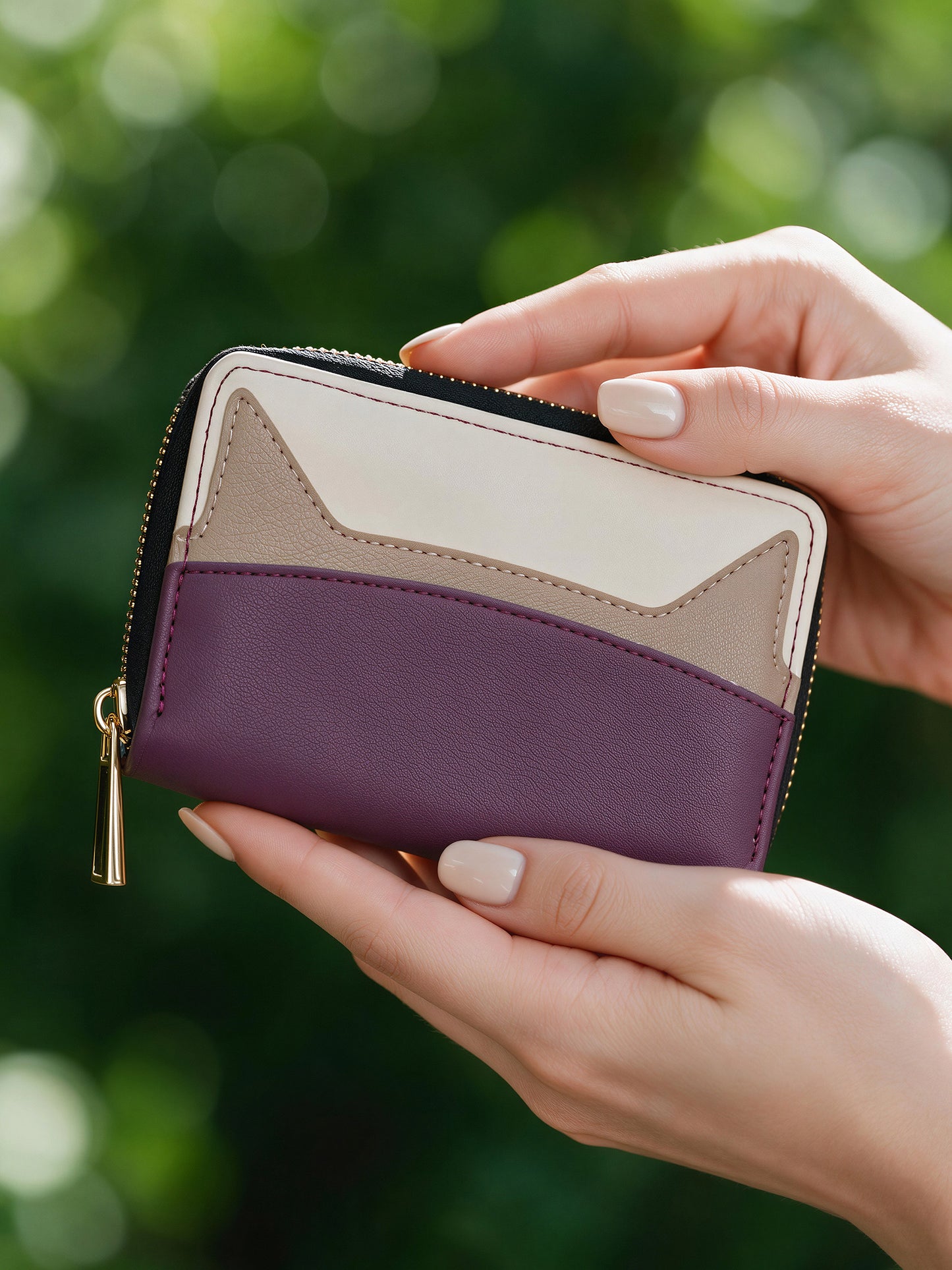 Tri-Color Wallet