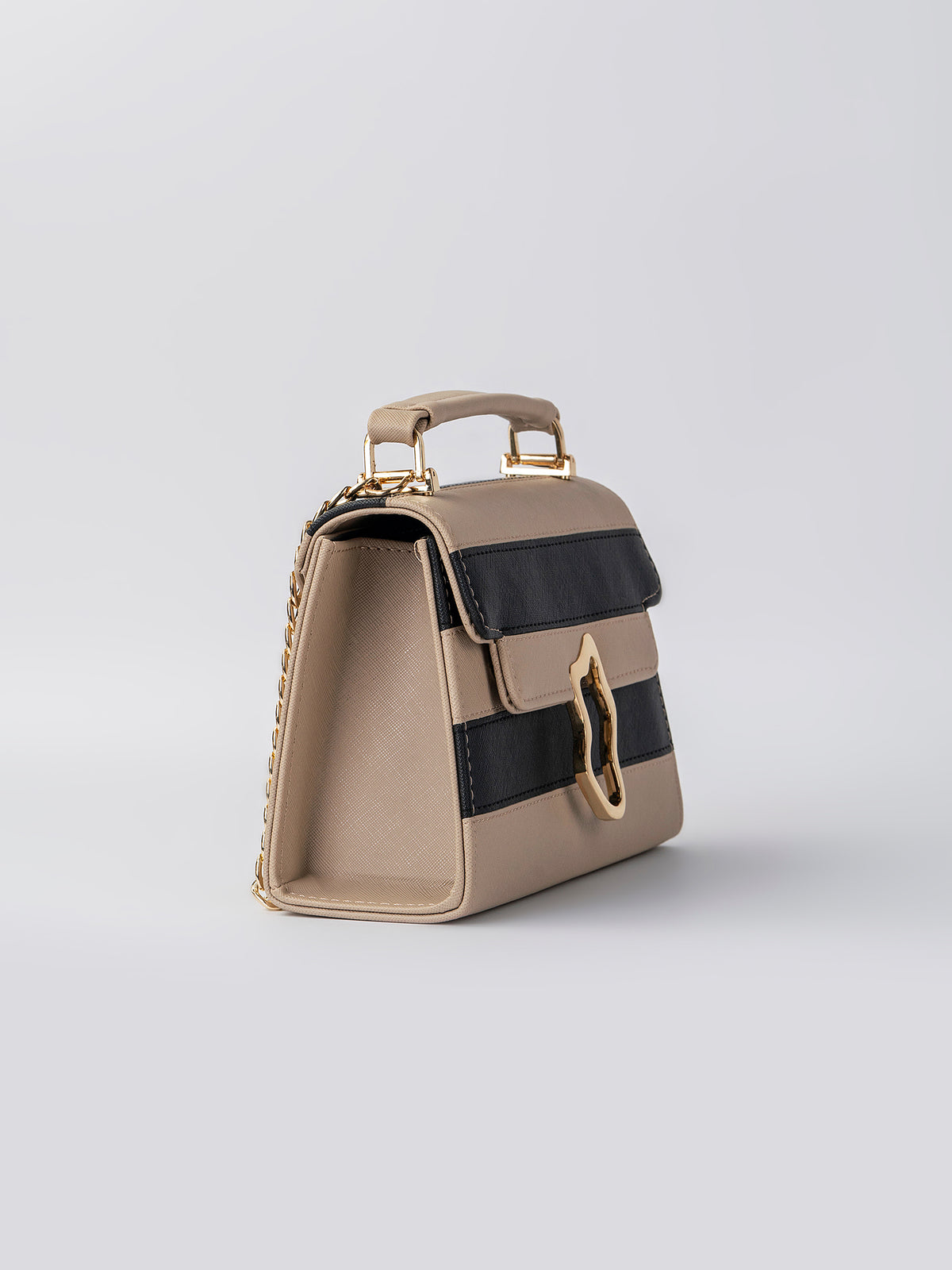 Banded Handbag
