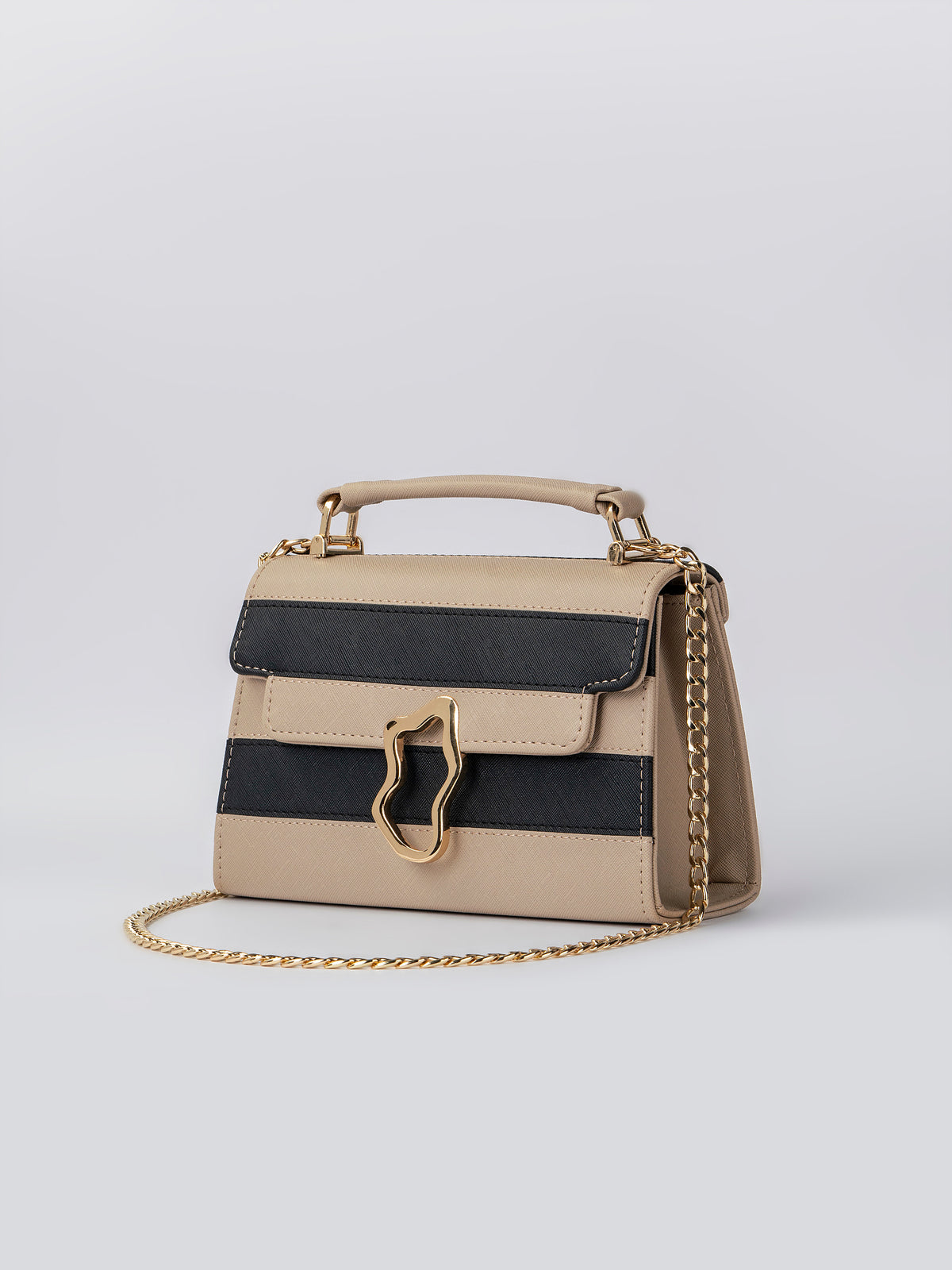 Banded Handbag