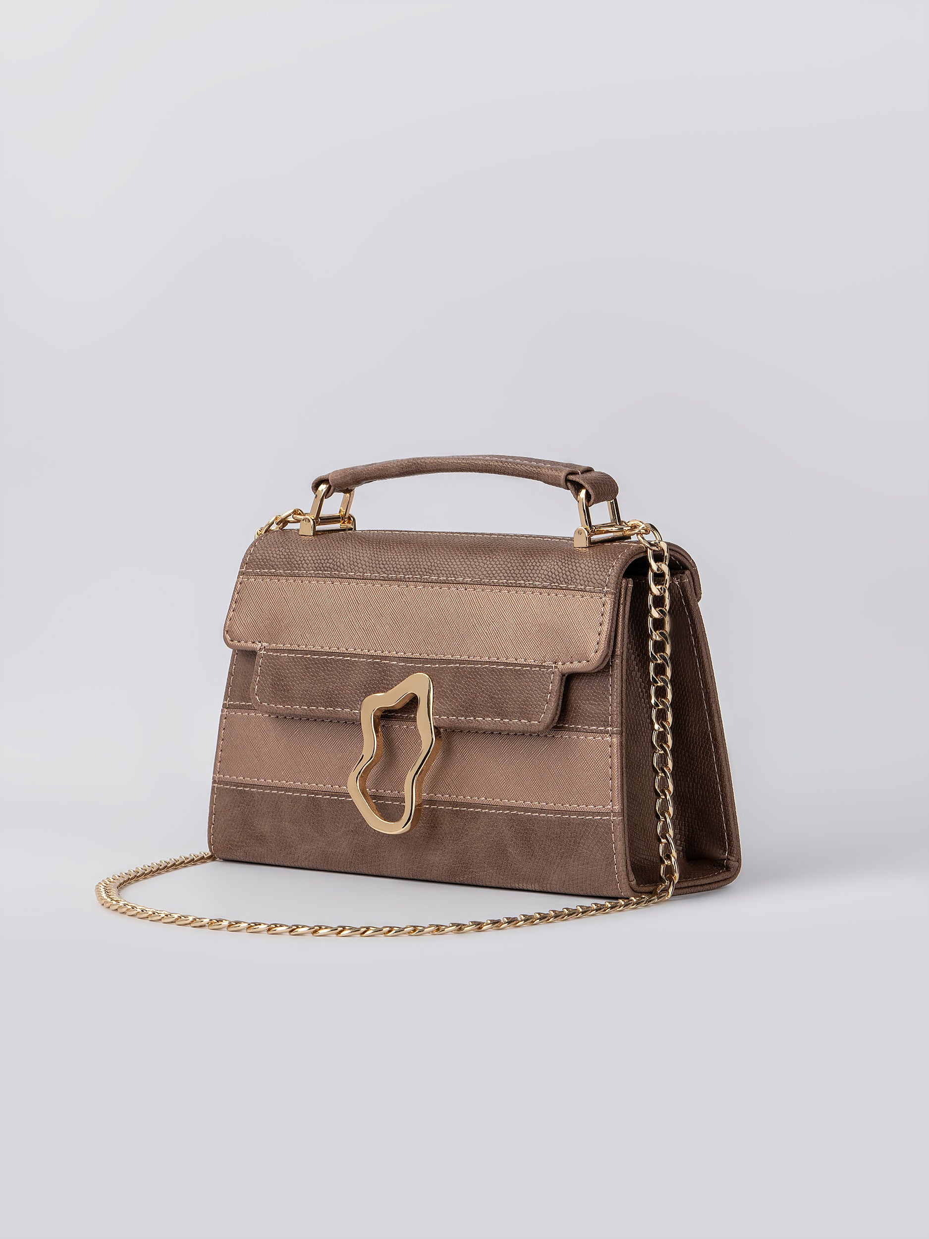 Banded Handbag