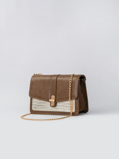 Two-tone Handbag