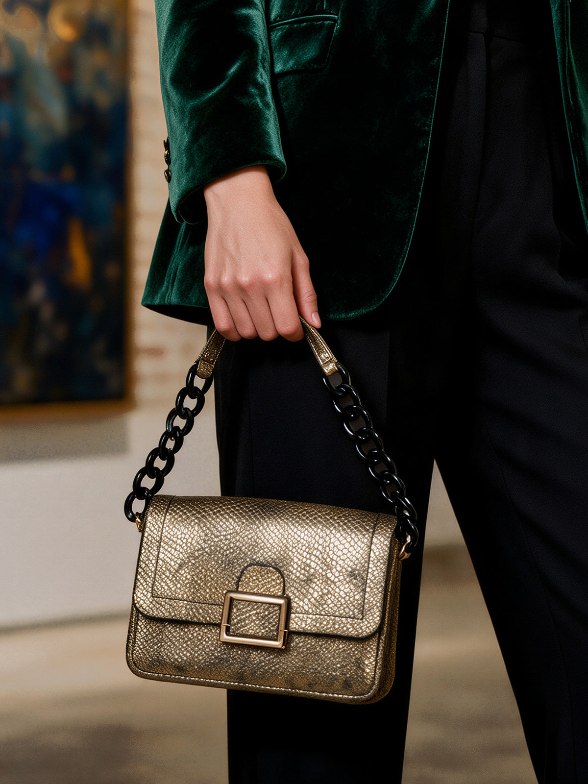 Buckle Handbag