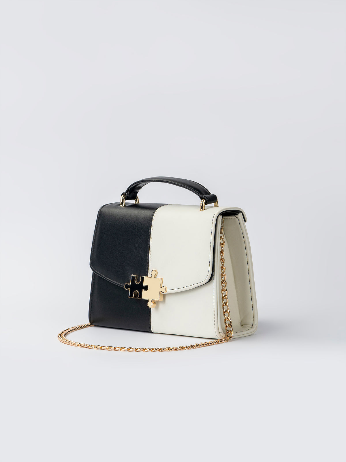 Two-tone Handbag