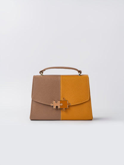 Two-tone Handbag