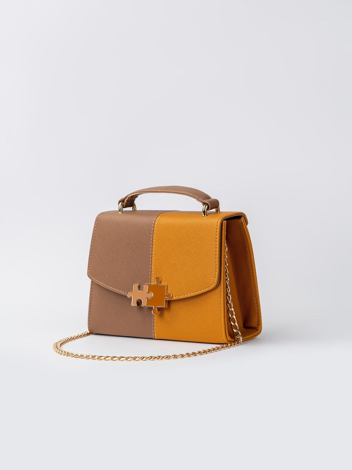 Two-tone Handbag