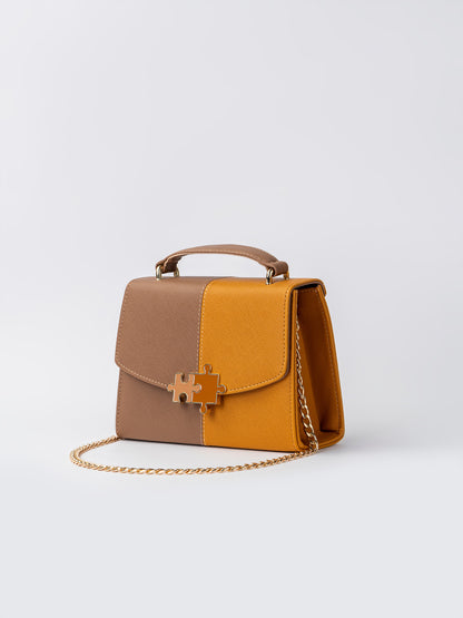 Two-tone Handbag
