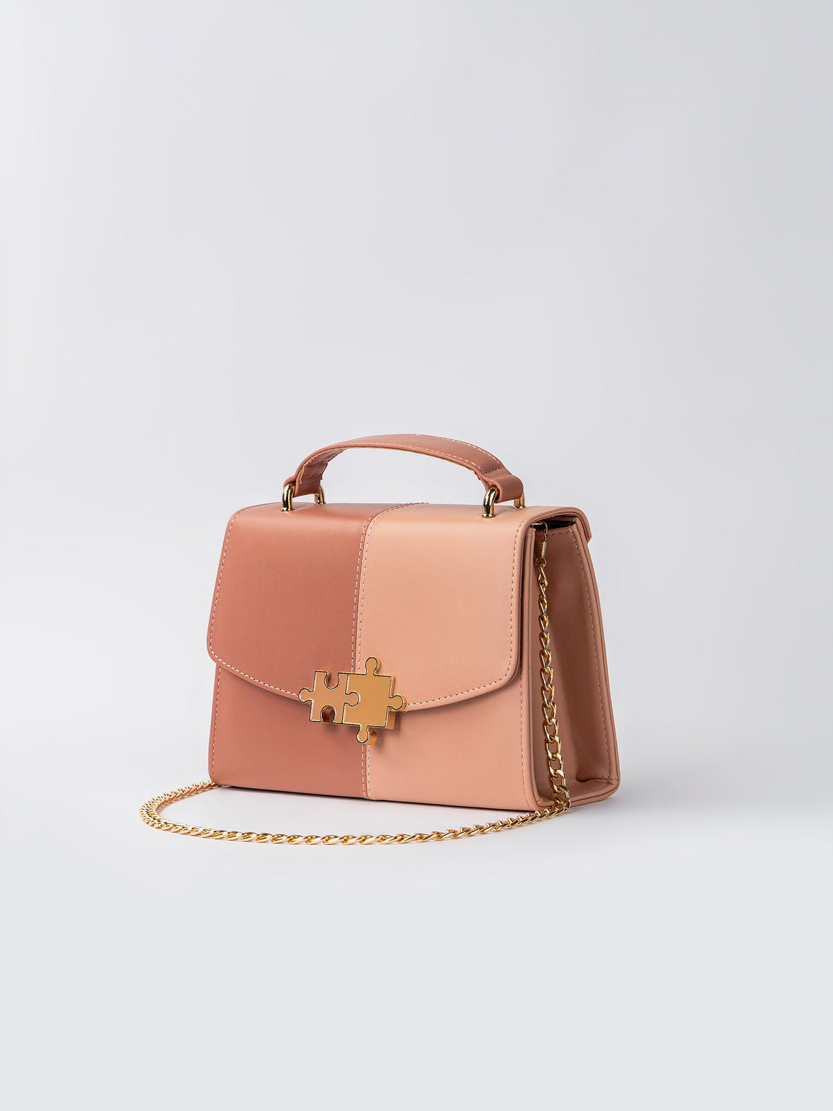Two-tone Handbag