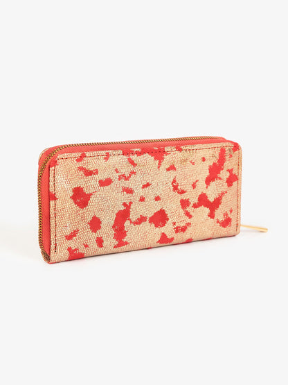 Snake Textured Wallet