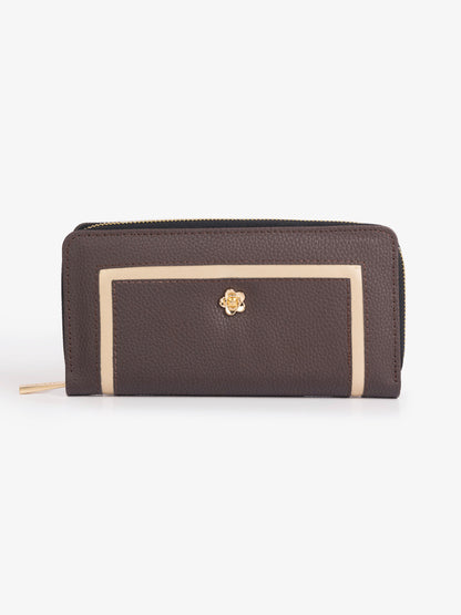Floral Brooch Wallet